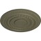 Ekena Millwork Oldham Ceiling Medallion (Fits Canopies up to 8 5/8"), Hand-Painted Spartan Stone, 18"OD x 1 1/4"P CM18OLSSF - alternate 2